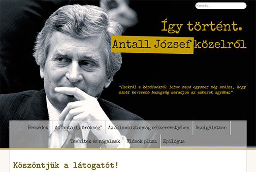 Antall József - Így történt